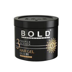 Triple Action Strong Hold Hair Gel OUD - 250 mL | 500 mL | 1000 mL - BOLD Professional