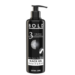 STYLING & WHITE HAIR COVERING BLACK GEL - 250 mL - BOLD Professional